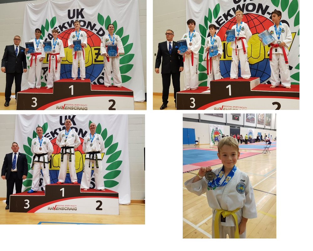 Wirral Taekwondo medals ©Wirral UKTA 2018