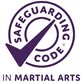 Safeguarding code in Martial Arts logo